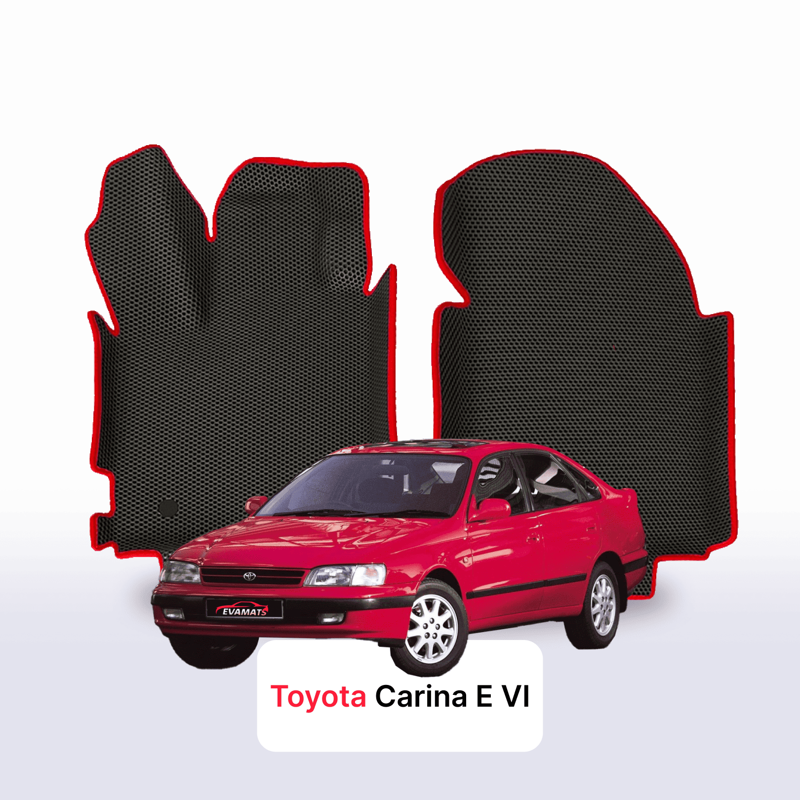 Car mats EVA for Toyota Carina E 1992-1998 year LIFTBACK