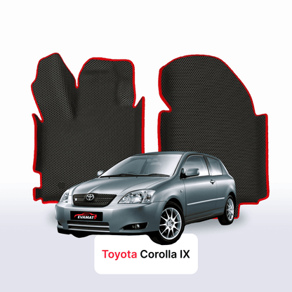 Car mats EVAMATS for Toyota Corolla 9 gen 2000-2007 year HATCHBACK 3 door