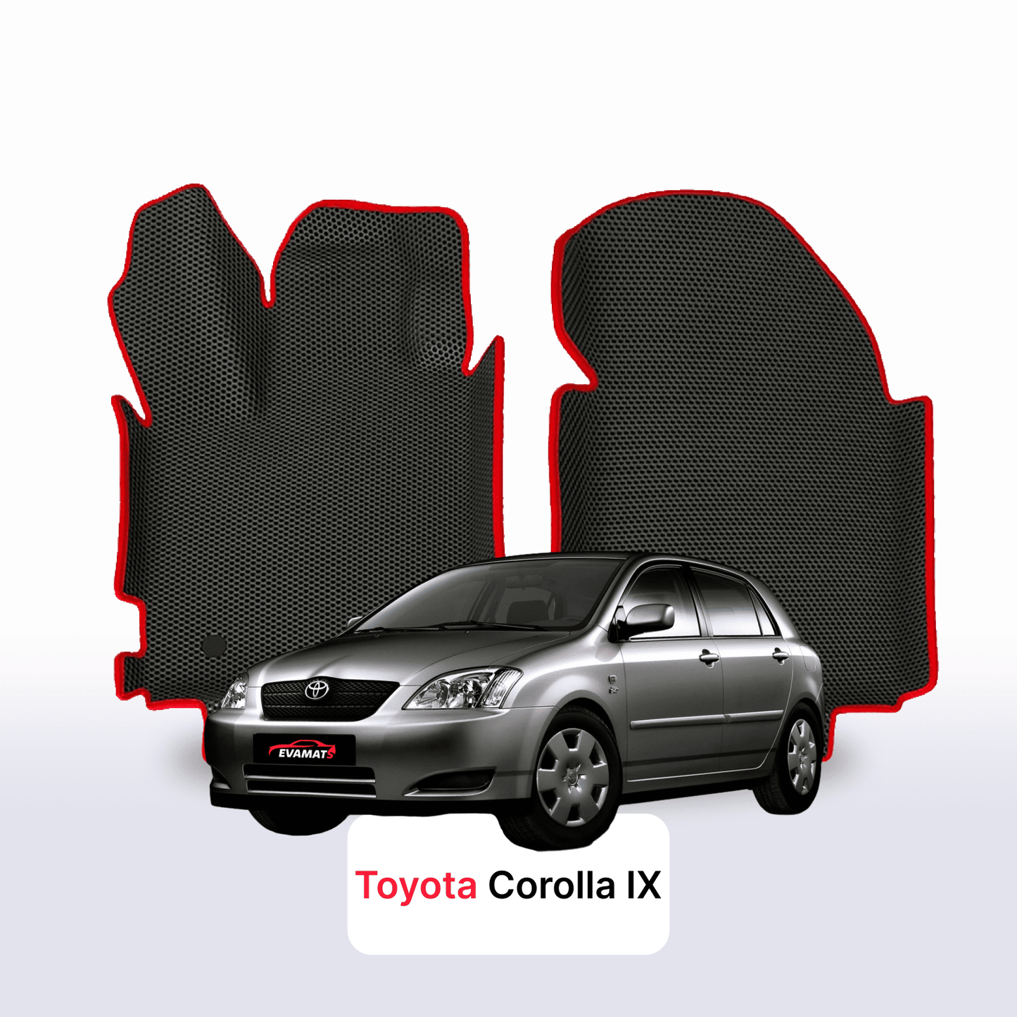 Car mats EVAMATS for Toyota Corolla 9 gen 2000-2007 year HATCHBACK 5 door
