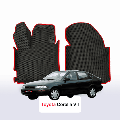 Car mats EVAMATS for Toyota Corolla 7 gen 1991-2000 year LIFTBACK