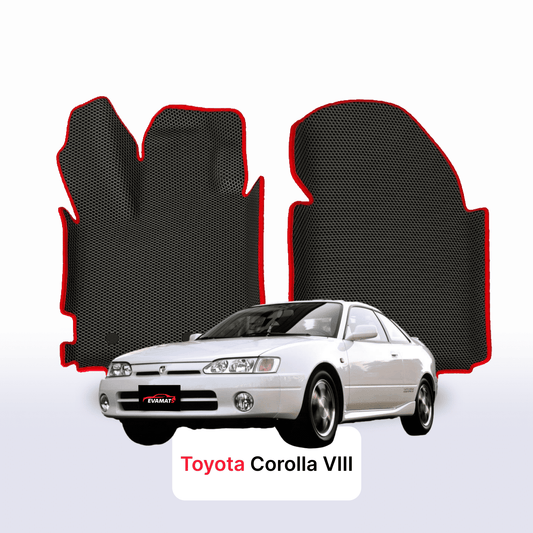 Car mats EVAMATS for Toyota Corolla 8 gen 1995-2000 year COUPE