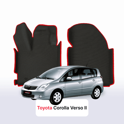 Car mats EVAMATS for Toyota Corolla Verso 2 gen 2004-2009 year MINIVAN 5 seater