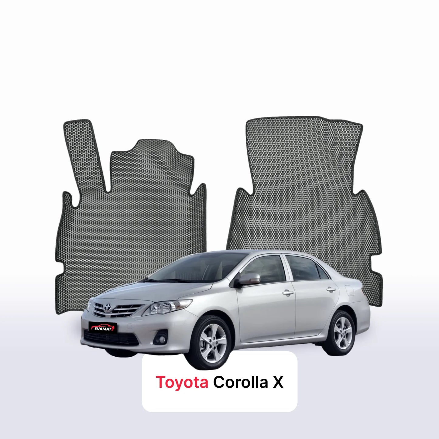 Car mats EVAMATS for Toyota Corolla 10 gen 2006-2013 year SEDAN
