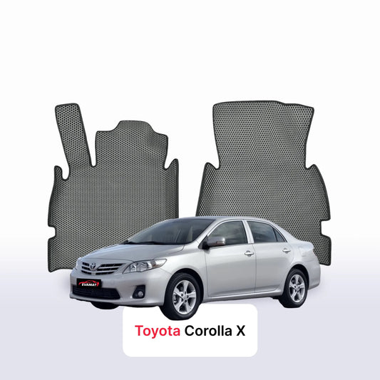 Car mats EVAMATS for Toyota Corolla 10 gen 2006-2013 year SEDAN