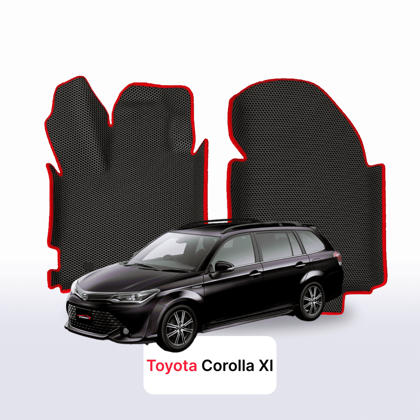 Car mats EVAMATS for Toyota Corolla 11 gen 2012-2023 year STATION WAGON