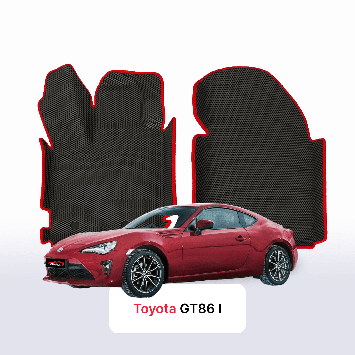 Car mats EVAMATS for Toyota GT86 1 gen 2012-2021 year COUPE