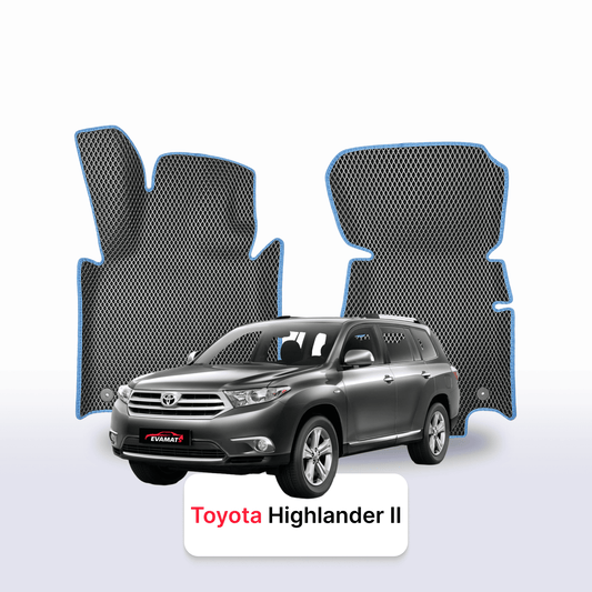 Car mats EVAMATS for Toyota Highlander 2 gen 2007-2013 year SUV 5 doorowy