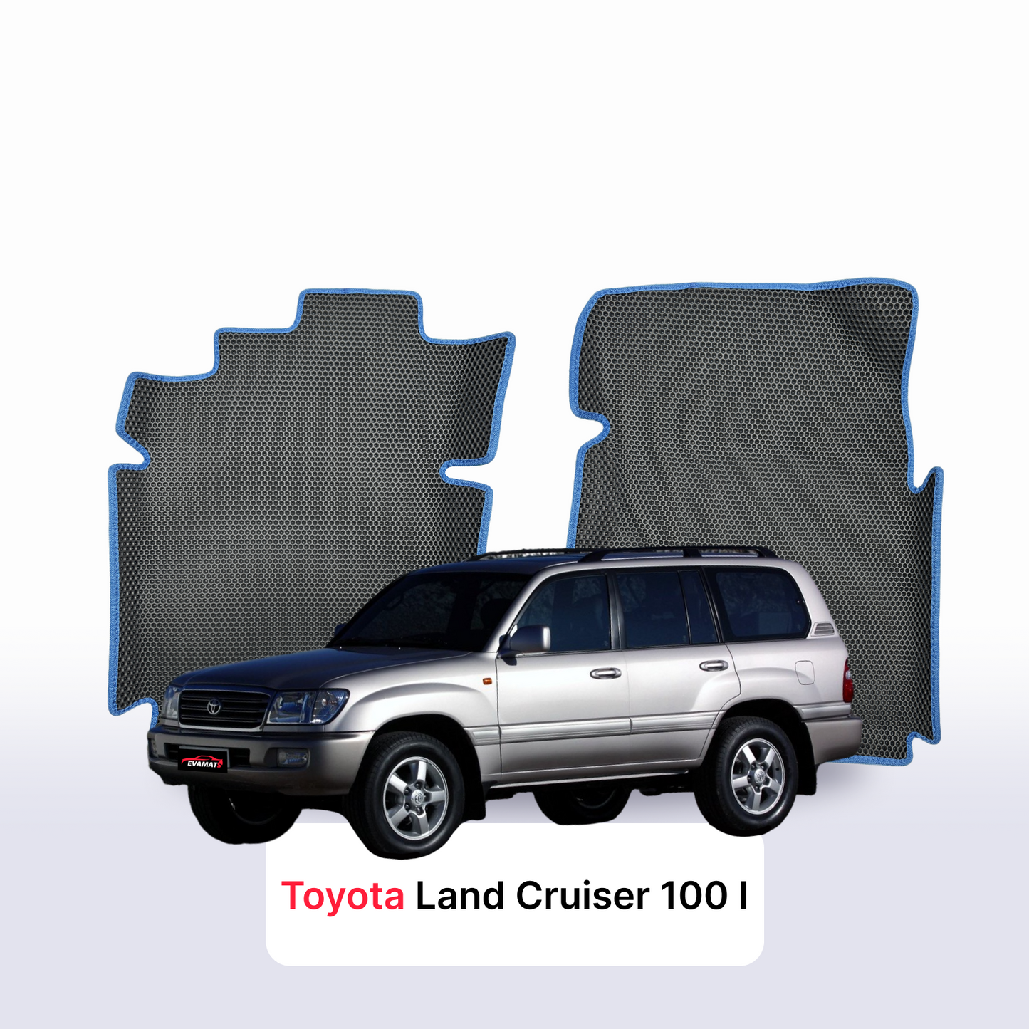 Car mats EVA for Toyota Land Cruiser J100 1 gen 1998-2007 year SUV 5 door