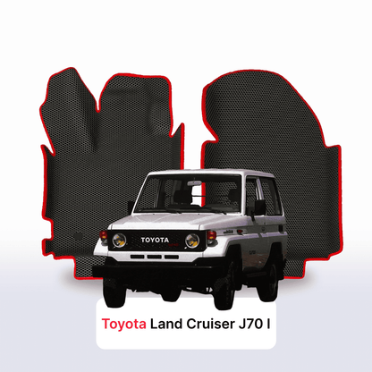 Car mats EVAMATS for Toyota Land Cruiser J70 1984-2007 year SUV 3 door