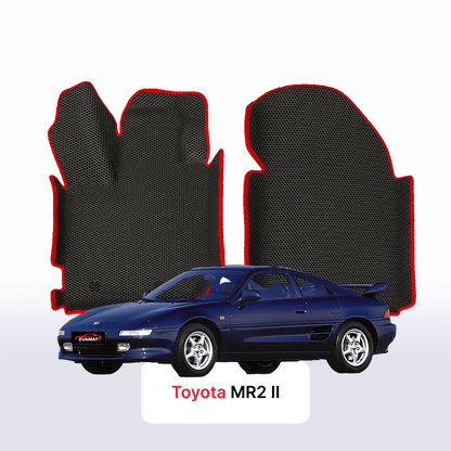 Car mats EVAMATS for Toyota MR2 2 gen 1998-2000 year COUPE