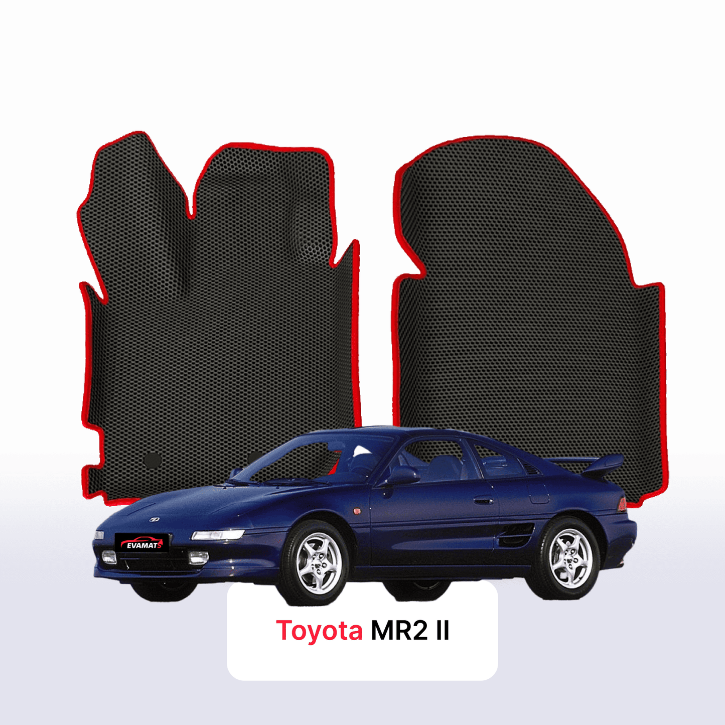 Car mats EVA for Toyota MR2 2 gen 1998-2000 year COUPE