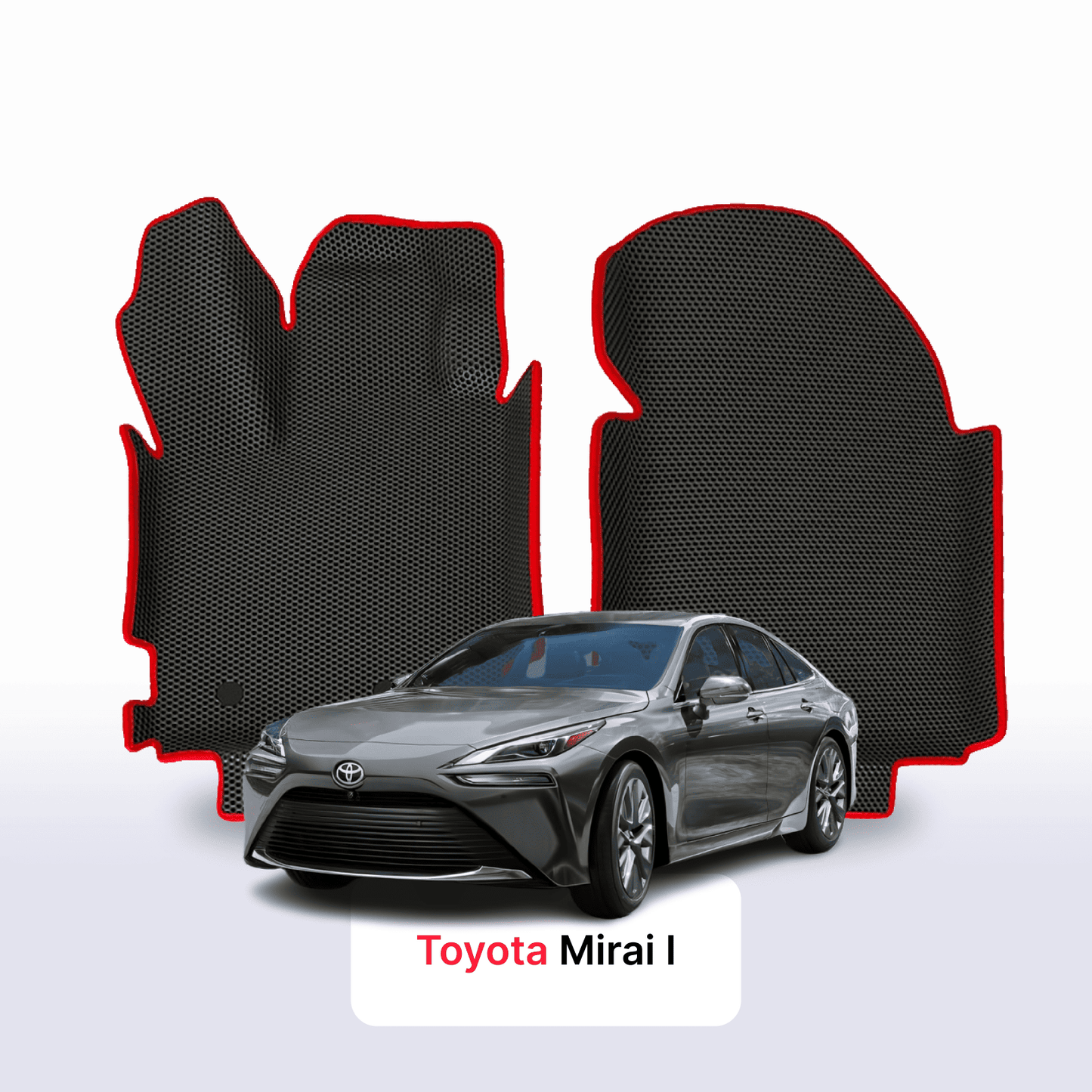 Car mats EVAMATS for Toyota Mirai 1 gen 2020-2027 year SEDAN