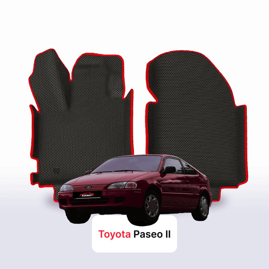 Car mats EVAMATS for Toyota Paseo 2 gen 1991-1999 year COUPE