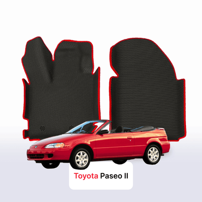 Car mats EVAMATS for Toyota Paseo 2 gen 1995-1999 year CABRIO
