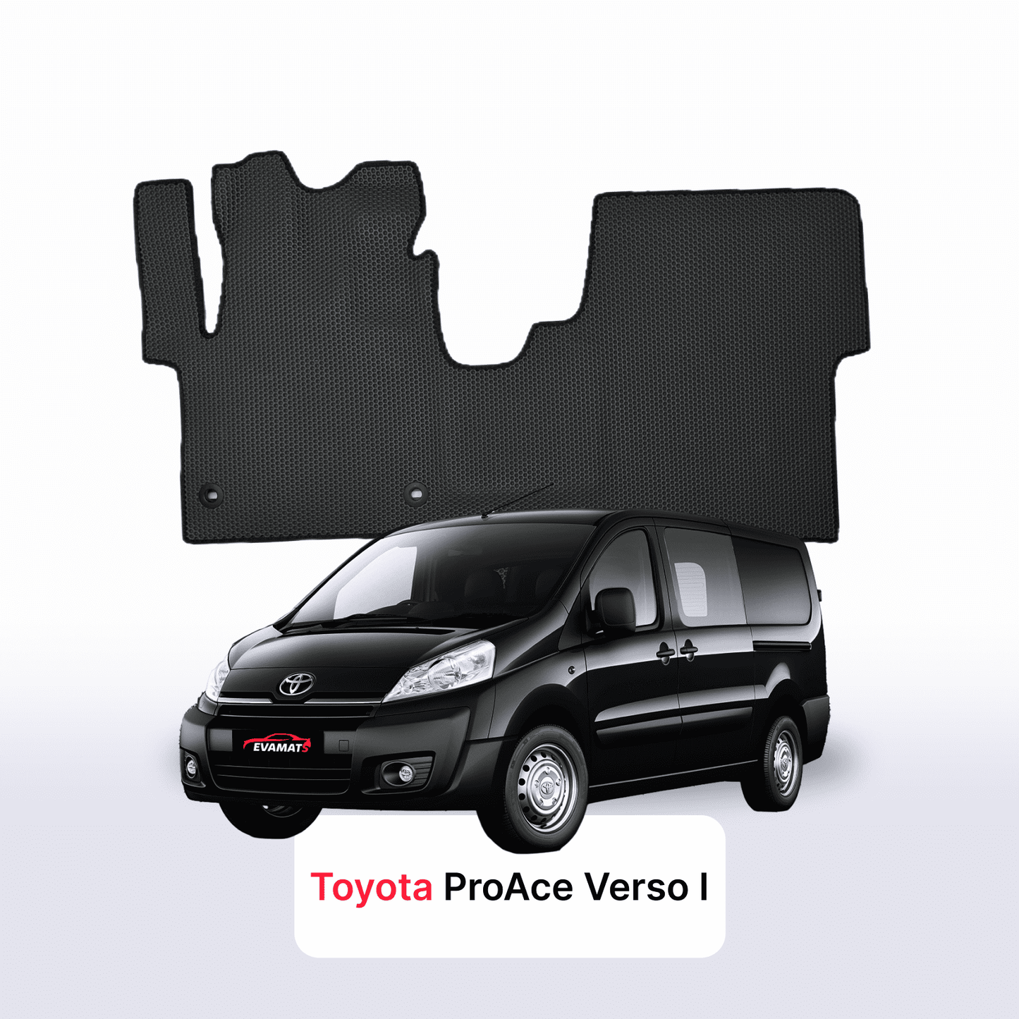 Car mats EVA for Toyota ProAce Verso 2013-2016 year LONG MINIVAN