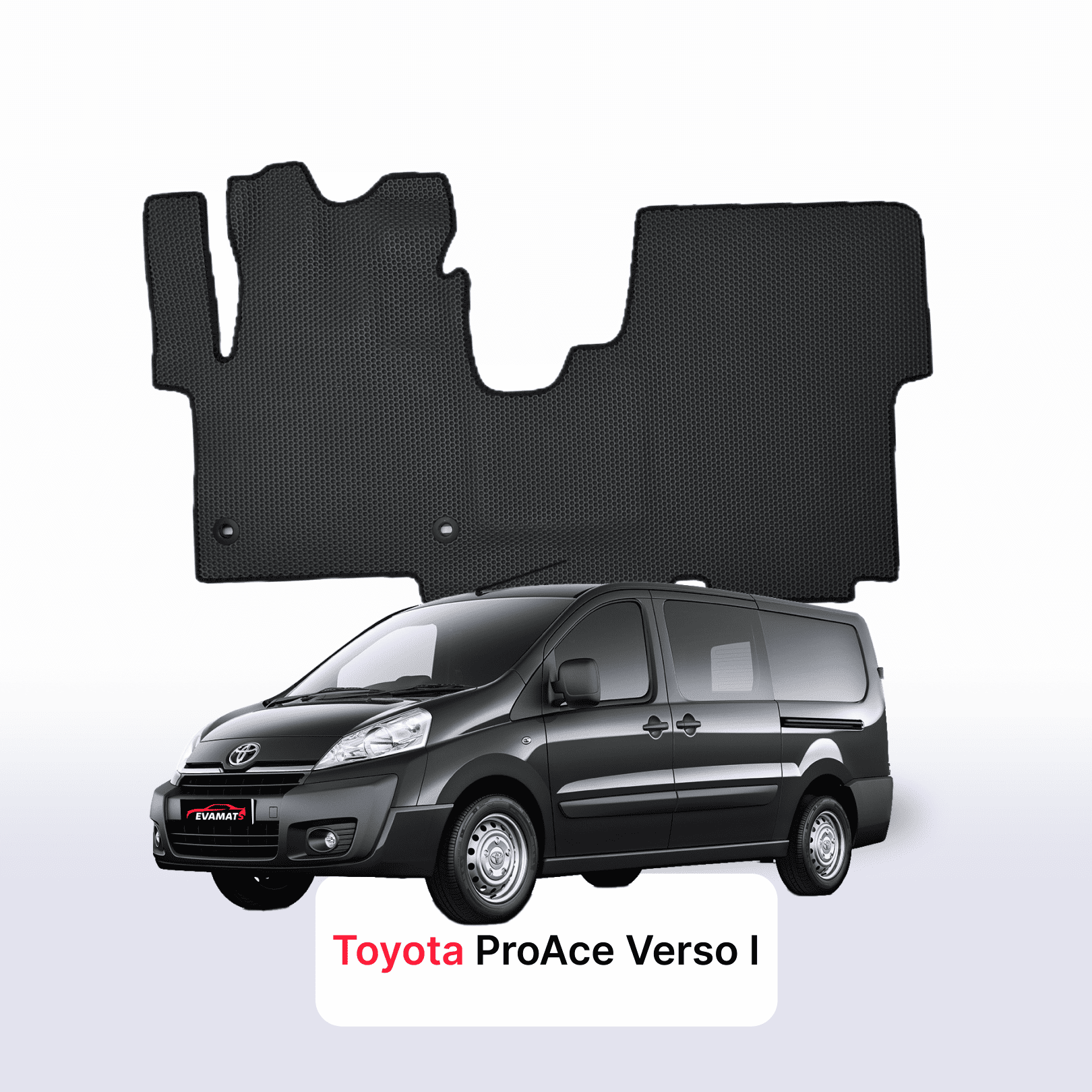 Car mats EVA for Toyota ProAce Verso 2013-2016 year MINIVAN