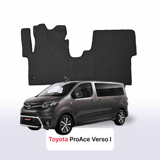 Car mats EVAMATS for Toyota ProAce Verso 2016-2025 year MINIVAN 7 seater