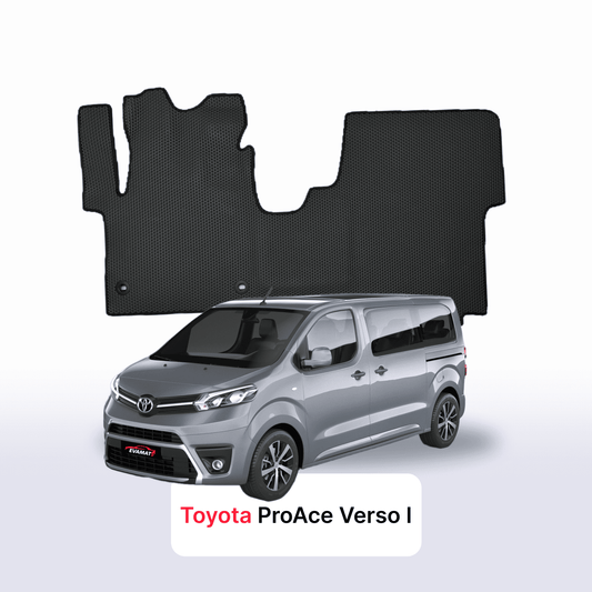 Car mats EVAMATS for Toyota ProAce Verso 2016-2025 year MINIVAN 8 seater