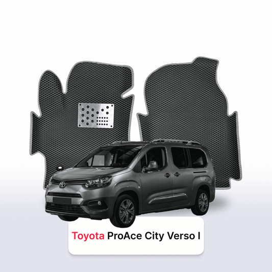Car mats EVAMATS for Toyota ProAce City Verso 2019-2025 year LONG MINIVAN