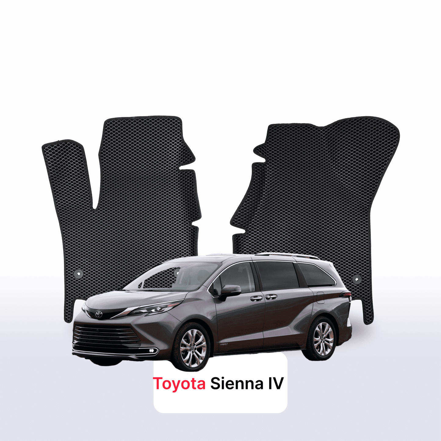 Car mats EVAMATS for Toyota Sienna 4 gen 2020-2025 year MINIVAN