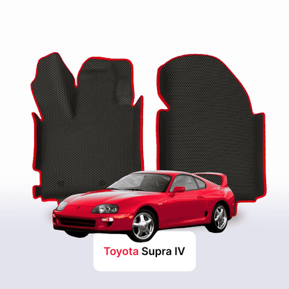 Car mats EVAMATS for Toyota Supra (A80) 4 gen 1993-2002 year COUPE