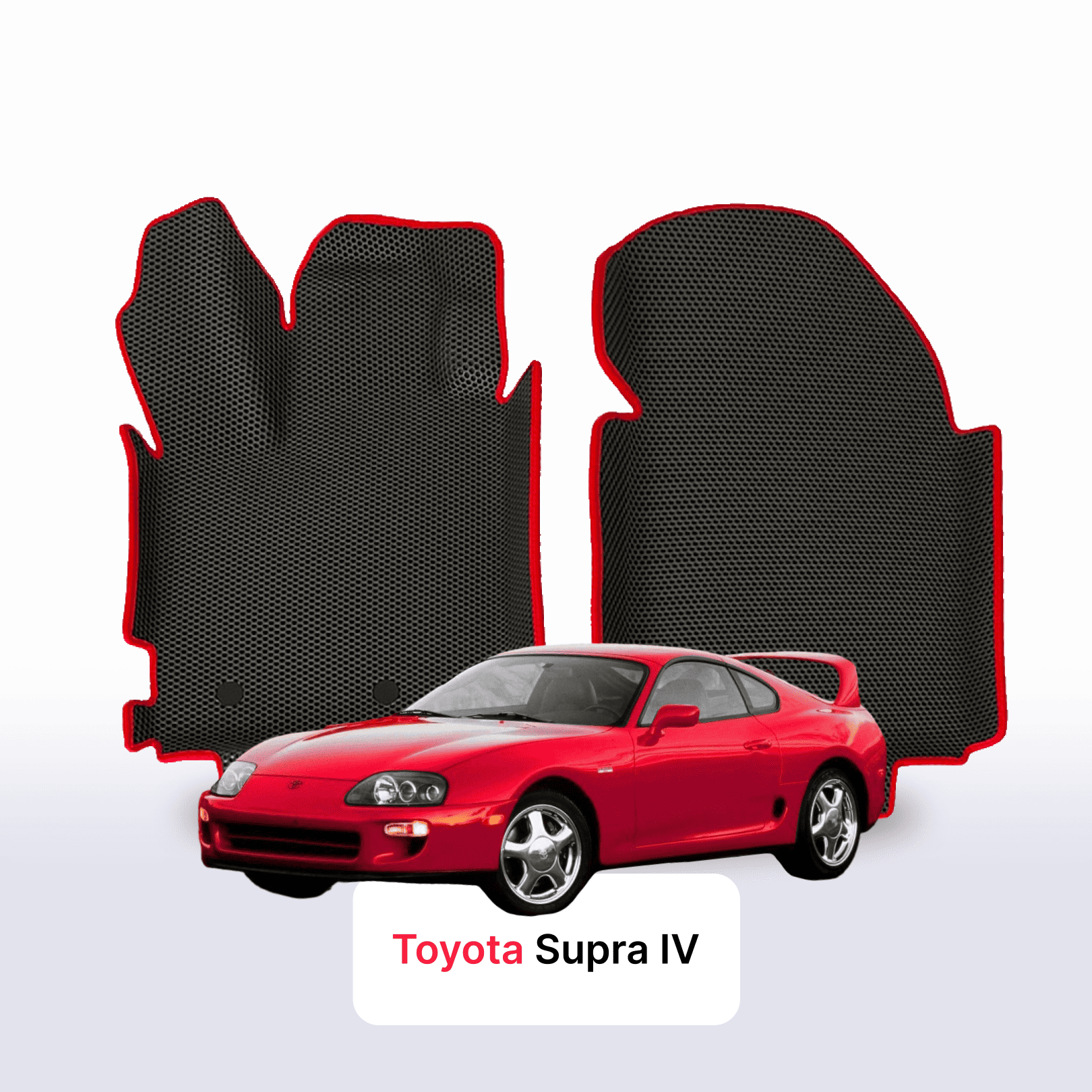Car mats EVA for Toyota Supra (A80) 4 gen 1993-2002 year COUPE