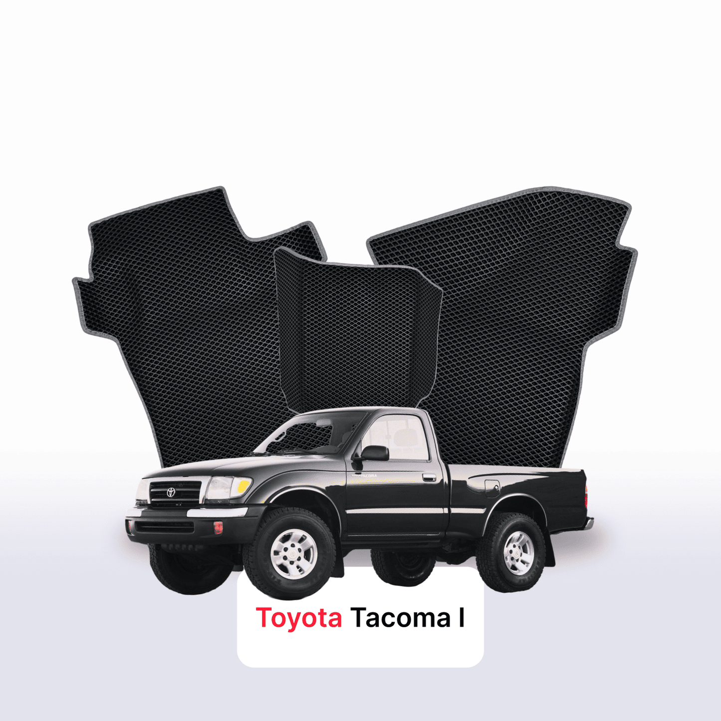 Car mats EVAMATS for Toyota Tacoma 1 gen 1995-2004 year PICK-UP single cabin