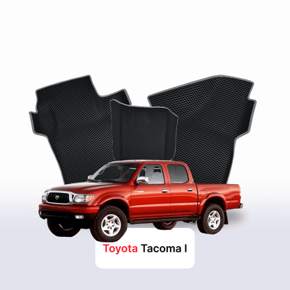 Car mats EVAMATS for Toyota Tacoma 1 gen 1995-2004 year PICK-UP double cabin