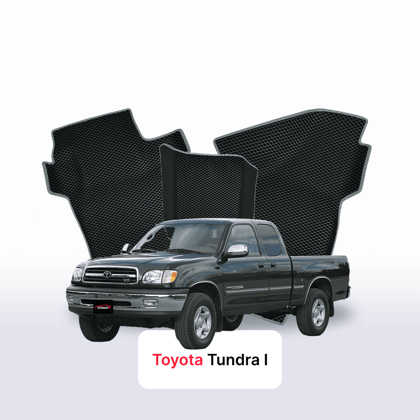 Car mats EVAMATS for Toyota Tundra 1 gen 2000-2006 year PICK-UP double cabin