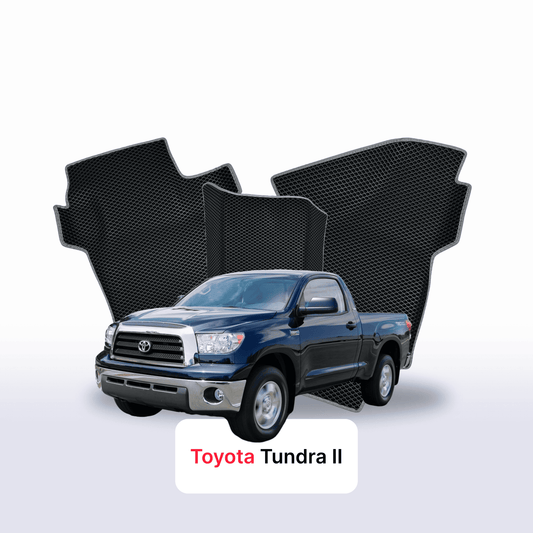Car mats EVAMATS for Toyota Tundra 2 gen 2007-2021 year PICK-UP single cabin