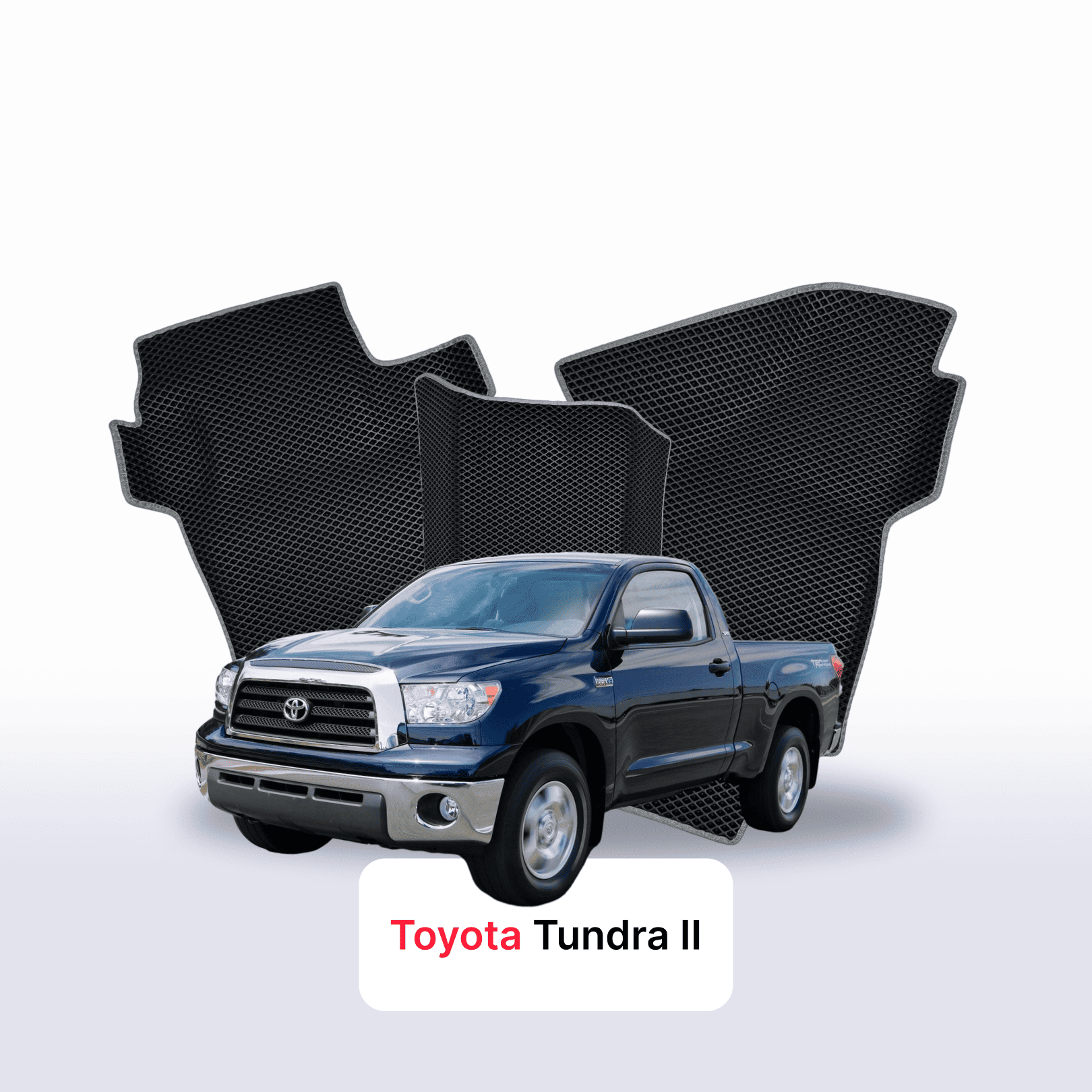 Car mats EVA for Toyota Tundra 2 gen 2007-2021 year PICK-UP single cabin