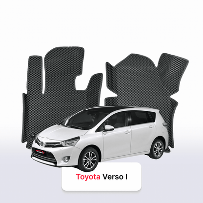 Car mats EVAMATS for Toyota Verso 1 gen 2009-2018 year MINIVAN 7 seater