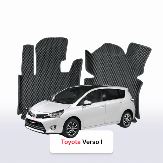 Car mats EVAMATS for Toyota Verso 1 gen 2009-2018 year MINIVAN 7 seater