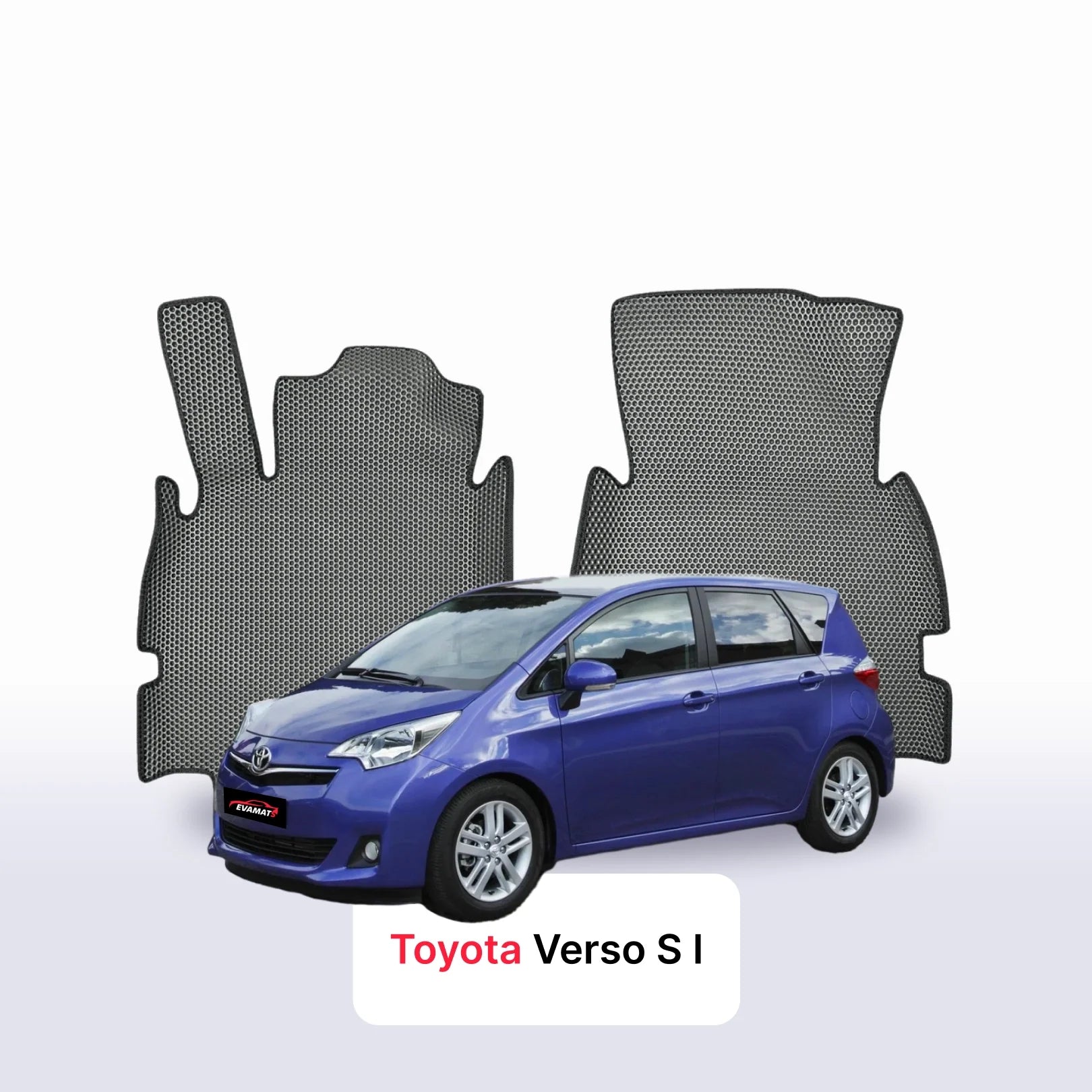 Car mats EVAMATS for Toyota Verso S 1 gen 2010-2018 year MINIVAN