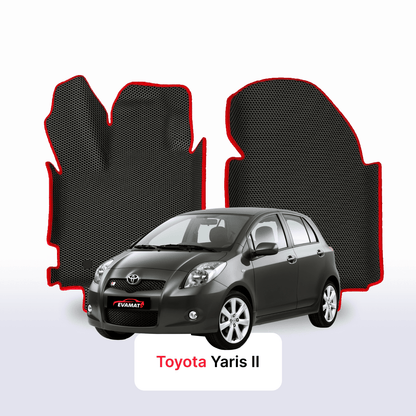 Car mats EVAMATS for Toyota Yaris 2 gen 2005-2012 year HATCHBACK 5 door