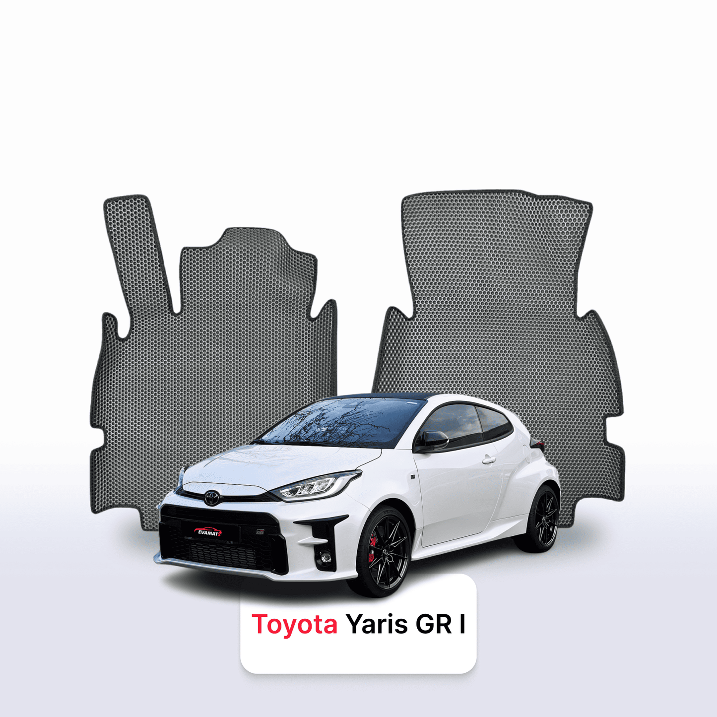 Car mats EVAMATS for Toyota Yaris GR 1 gen 2020-2026 year HATCHBACK 3 door