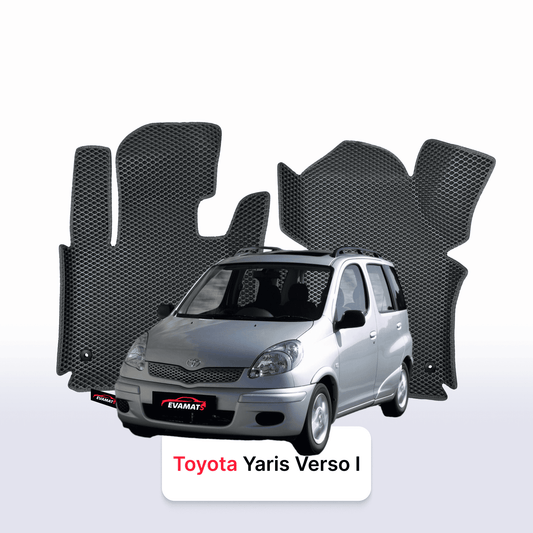 Car mats EVA for Toyota Yaris Verso 1999-2006 year MINIVAN