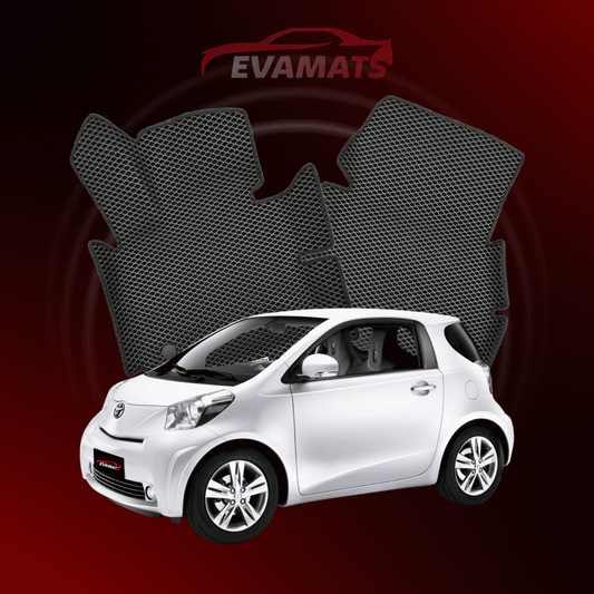 Alfombrillas EVAMATS para Toyota iQ 1ª generación 2008-2015 HATCHBACK 3 puertas