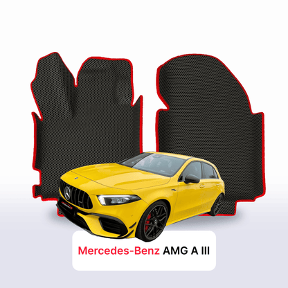 Car mats EVAMATS for Mercedes-Benz A-class AMG 4 gen (W177/V177) 2018-2025 year HATCHBACK 5 door