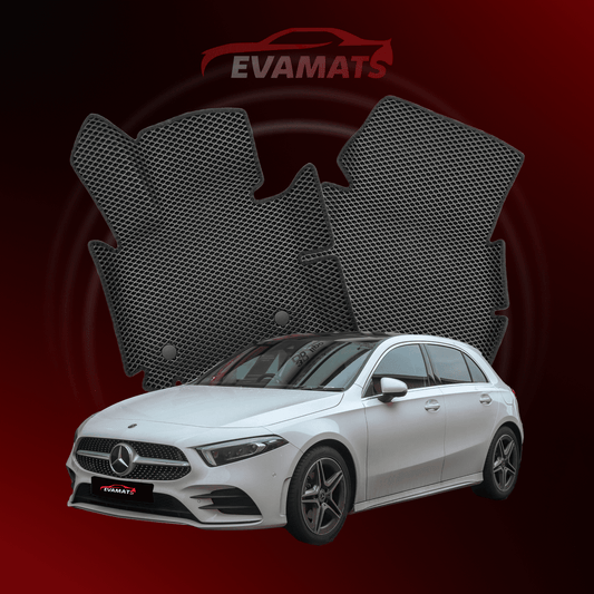 Tapis de voiture EVAMATS pour Mercedes-Benz Classe A 4 génération (W177/V177) 2018-2025 année HAYON 5 portes