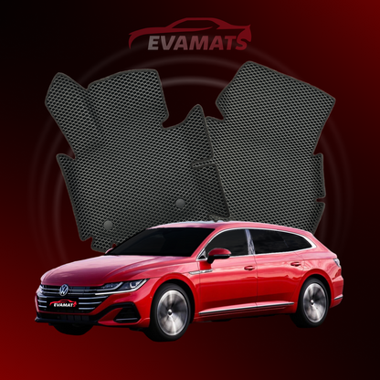 Car mats EVAMATS for Volkswagen Arteon I gen 2017-2025 year STATION WAGON (Shooting Brake)