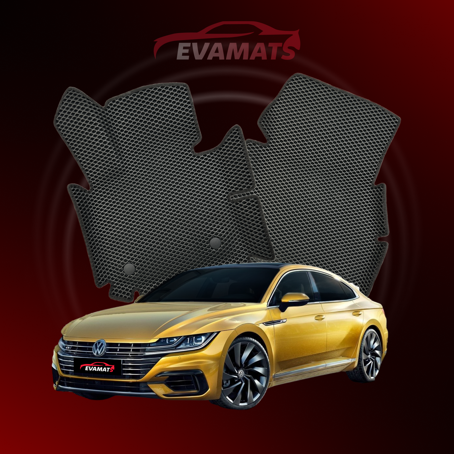 Car mats EVAMATS for Volkswagen Arteon I gen 2017-2025 year LIFTBACK