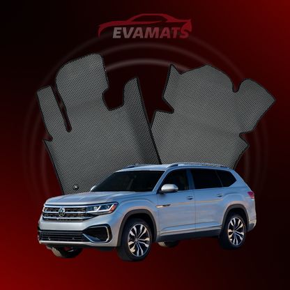 Car mats EVAMATS for Volkswagen Atlas I gen 2017-2025 year SUV 7 seater