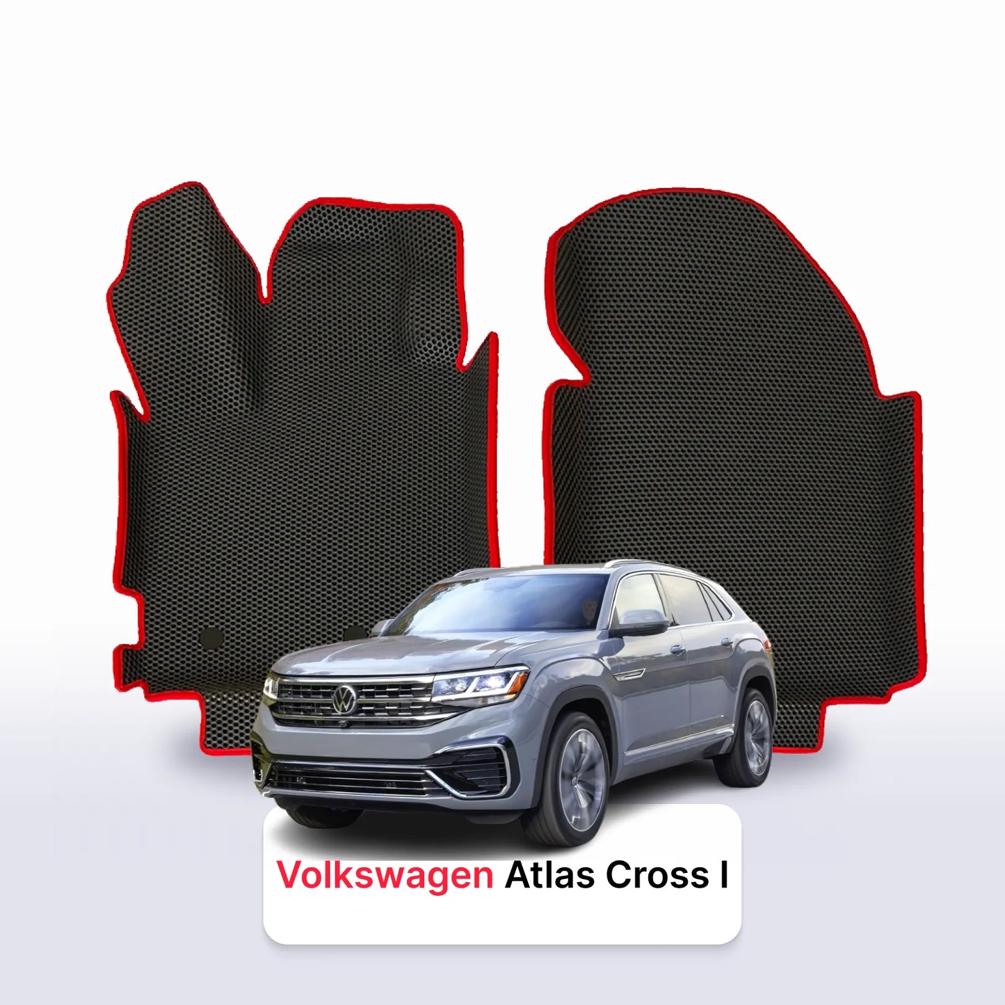 Car mats EVA for Volkswagen Atlas Cross 1 gen 2017-2028 year SUV