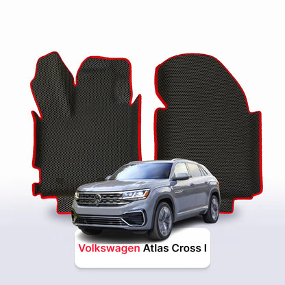 Car mats EVA for Volkswagen Atlas Cross 1 gen 2017-2028 year SUV