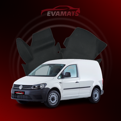 Car mats EVAMATS for Volkswagen Caddy III gen 2004-2020 year VAN