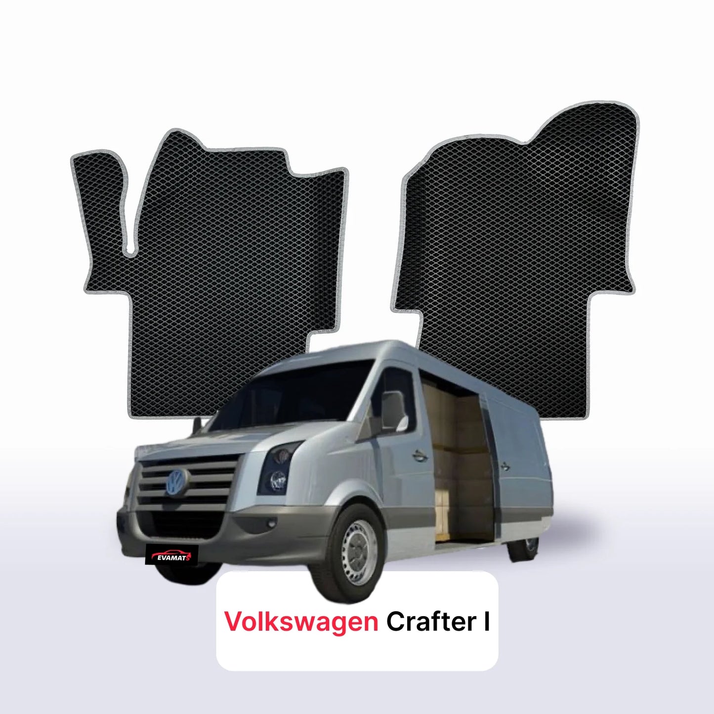 Car mats EVAMATS for Volkswagen Crafter 2006-2016 year VAN KASTEN