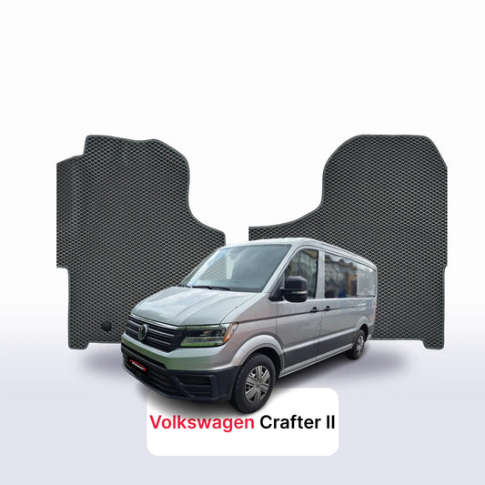 Car mats EVAMATS for Volkswagen Crafter 2 gen 2016-2027 year BUS