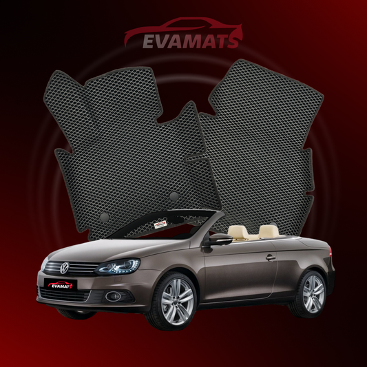 Car mats EVAMATS for Volkswagen Eos I gen 2006-2015 year CABRIO