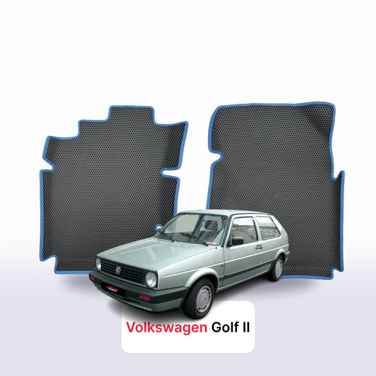 Car mats EVAMATS for Volkswagen Golf(MK2) 2 gen 1983-1992 year HATCHBACK 3 door